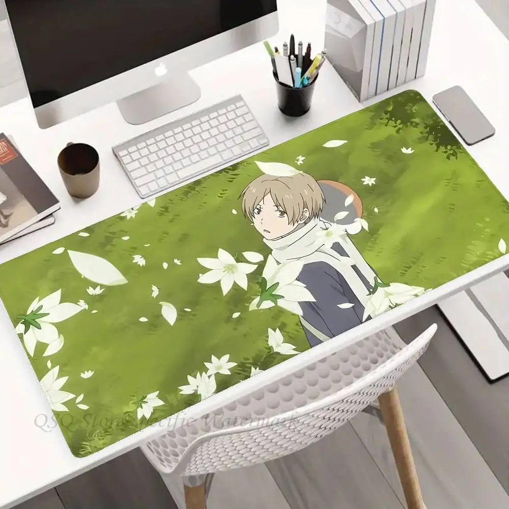N-Natsume's Book Of F-Friends Mousepad Non-slip Suitable For Office Computers Laptops E-sports Game Desk Mats XXL Keyboard