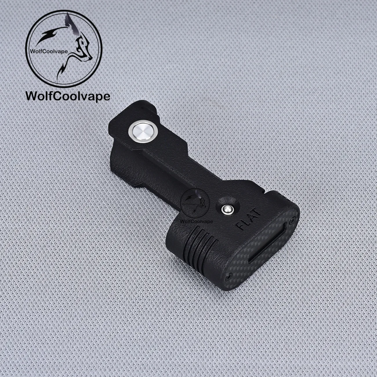 wolfcoolvape 18650 Battery Vape Mod Single Battery Box Mod Fit for FLASH E-VAPOR V4.5 Styled RTA Atomizer Vape Device