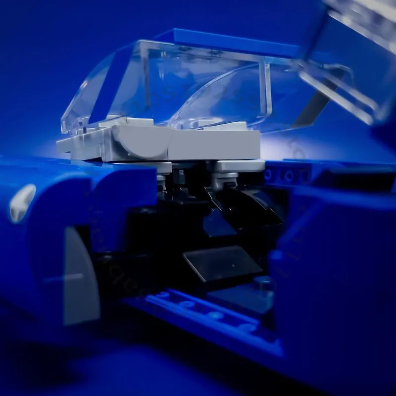 473 PCS Speed King The Fantasticar MOC Customize Modular Building Block Creative Design Design Simple DIY Toy Christmas Gift