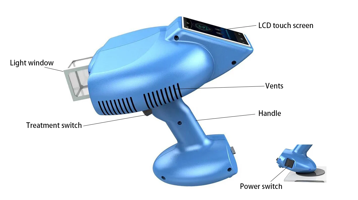 Mini Excimer  308nm Psoriasis Vitiligo  Machine Uvb Lamps For Psoriasis Treatment Nb uvb Lamp For Vitiligo