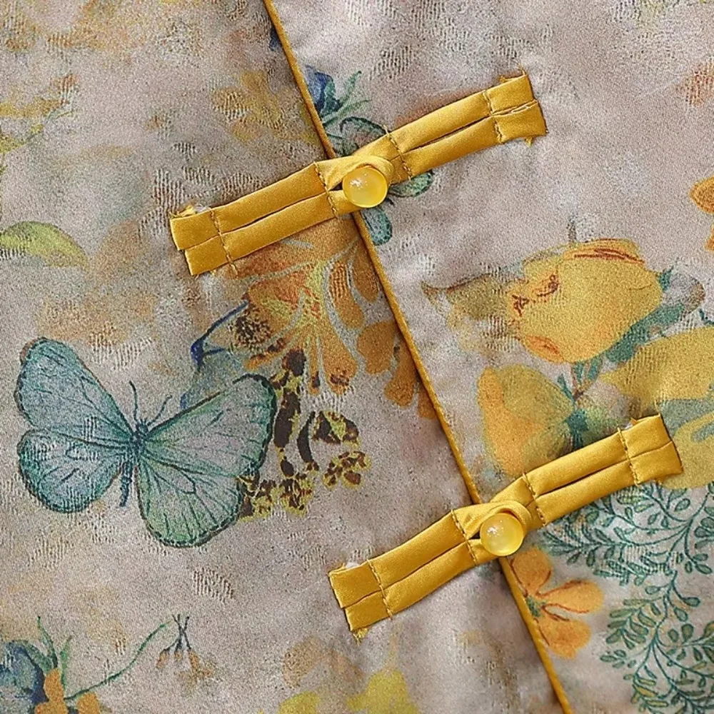 Тонкая традиционная одежда, уличная одежда, пальто в китайском стиле, жилет для женщин, куртки, модная одежда, качественный винтажный стиль в этническом стиле