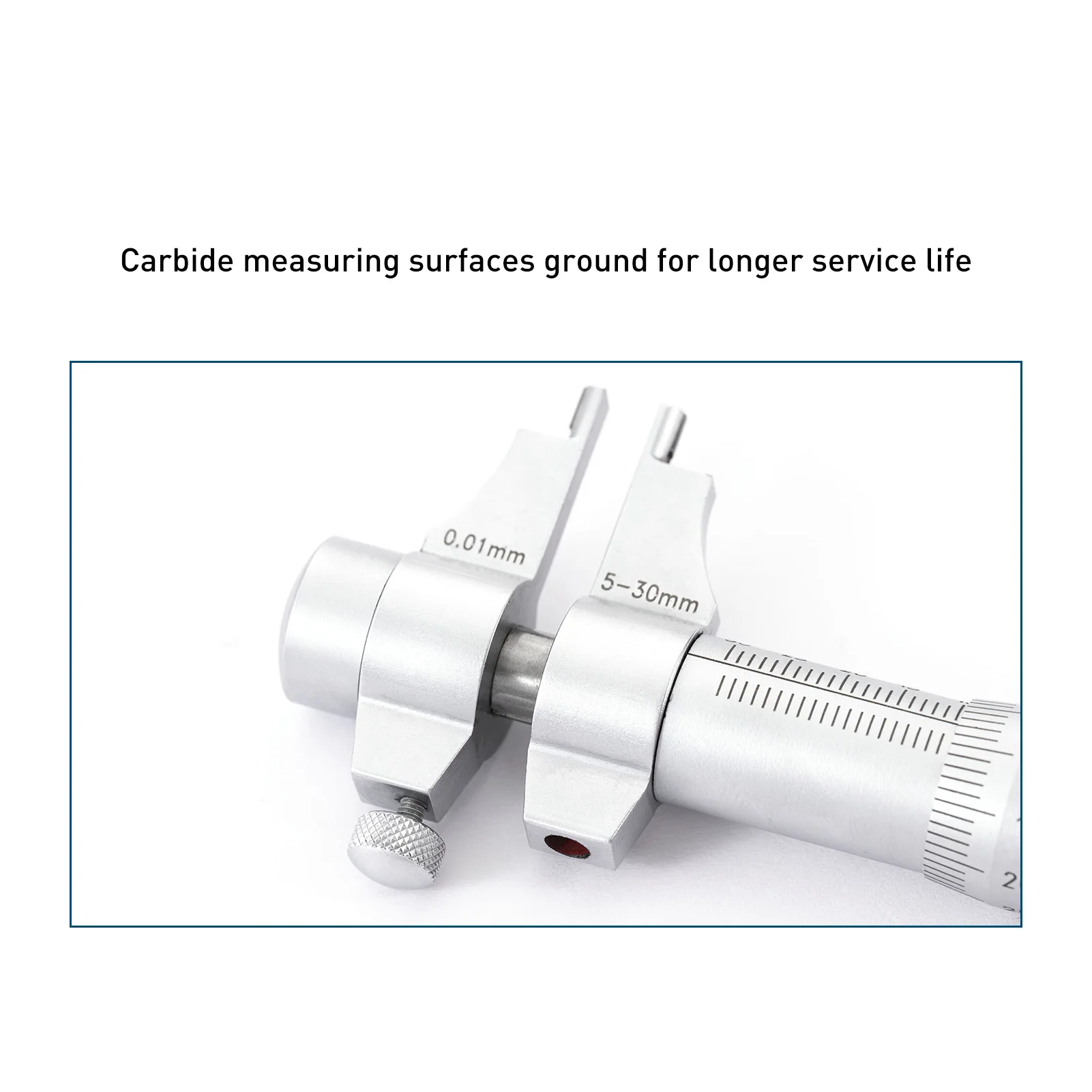 Dasqua Ultra-Precisão 5-30mm Dentro Micrômetro Pontas de Carboneto Interno Micrômetro Micrmetro De Interiores
