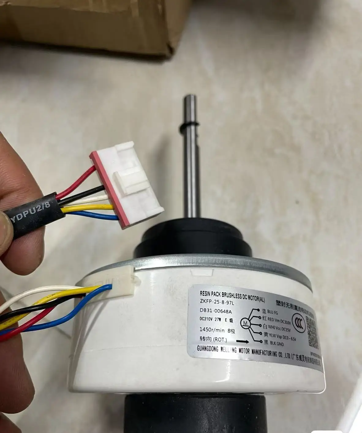 

Двигатель постоянного тока для внутреннего блока кондиционера Samsung