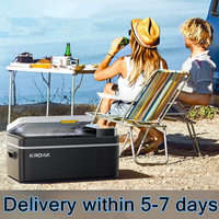 21L Portable Small Refrigerator Car Refrigerator Truck Mini Cooler Suitable for Driving Traveling and Home Use