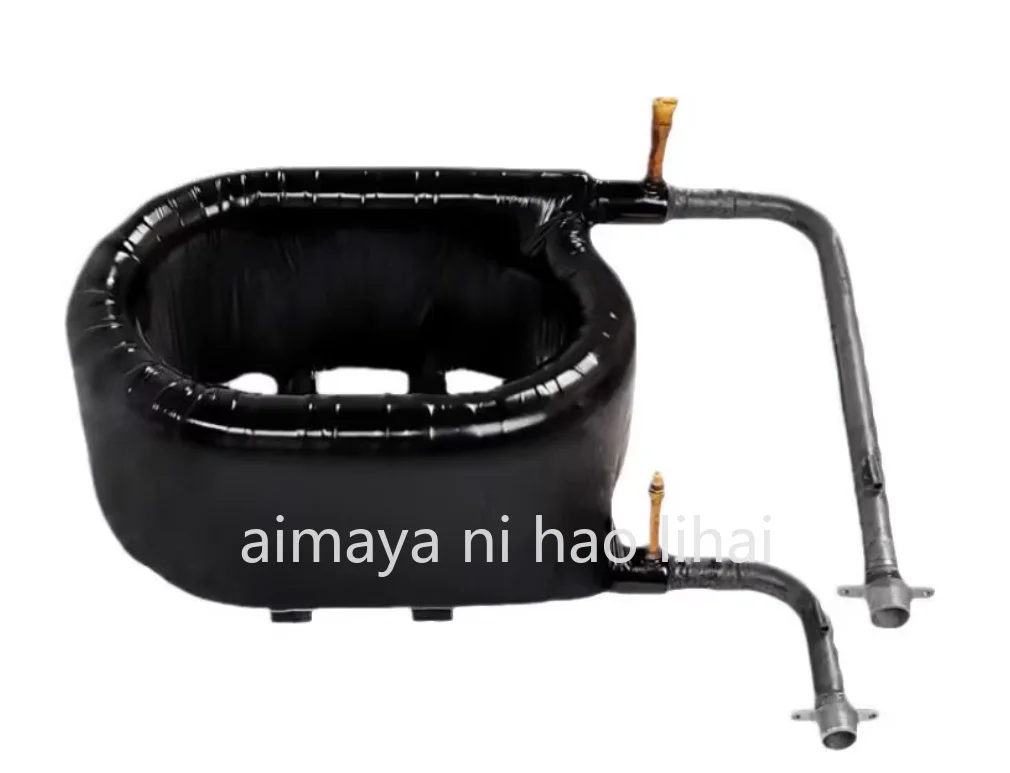 5-HP air energy heat pump coaxial high temperature heat exchanger, exchanger refrigeration accessories
