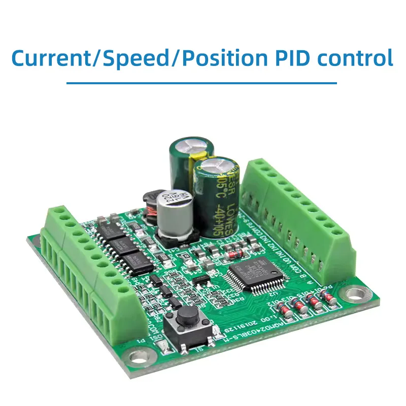 Controlador de motor de CC de 12/24V, 31/8A, controlador de servomotor de tres bucles cerrados con codificador PID FOC, controlador de motor de onda sinusoidal