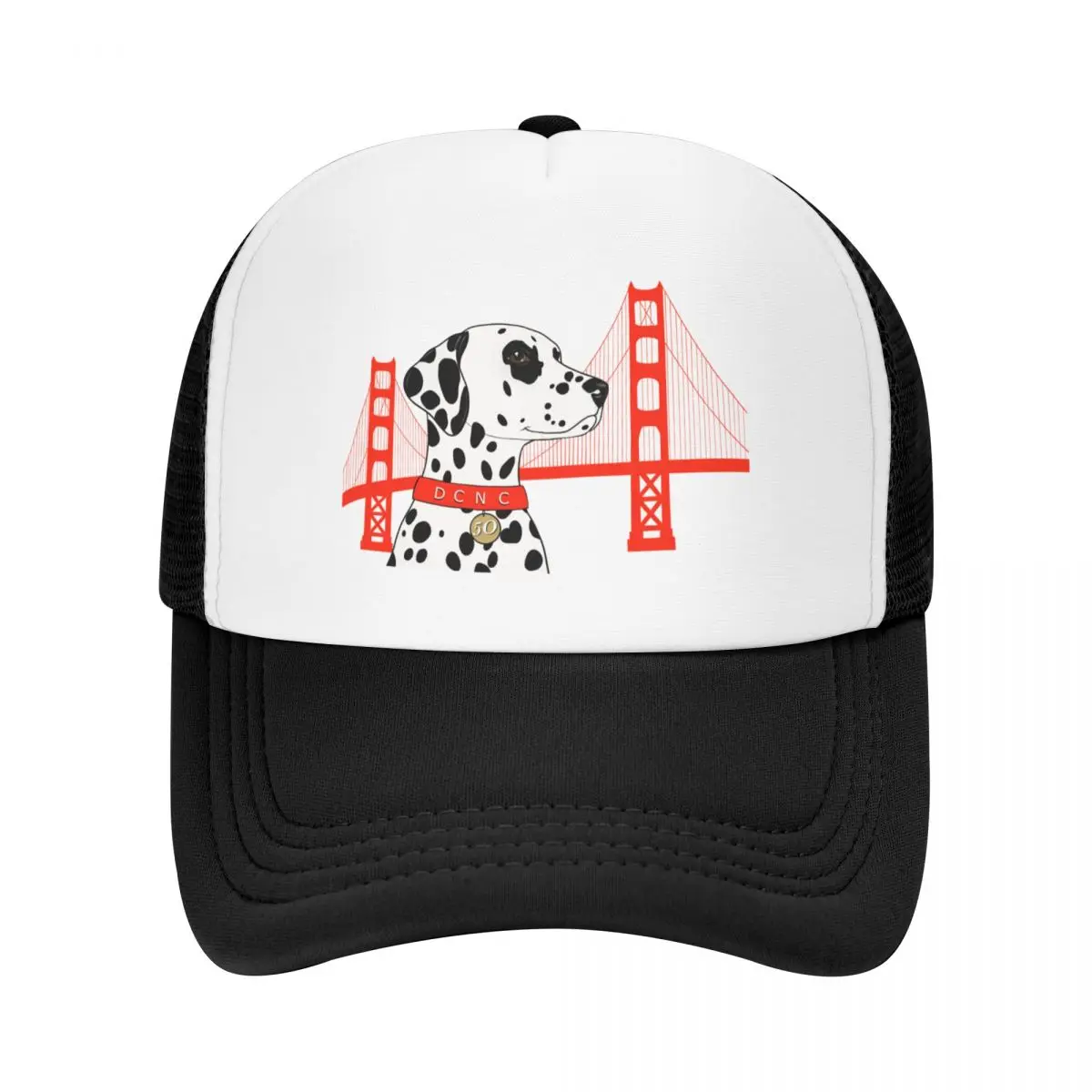 

Dalmatian Club of Northern California Baseball Cap Trucker Hat sailor cap for men Funny hats Luxury Woman Men's