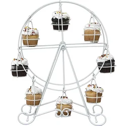 Decoration Metal Storage Rack Ferris Wheel Cupcake Holder Wedding Birthday Party Cake Stand Display