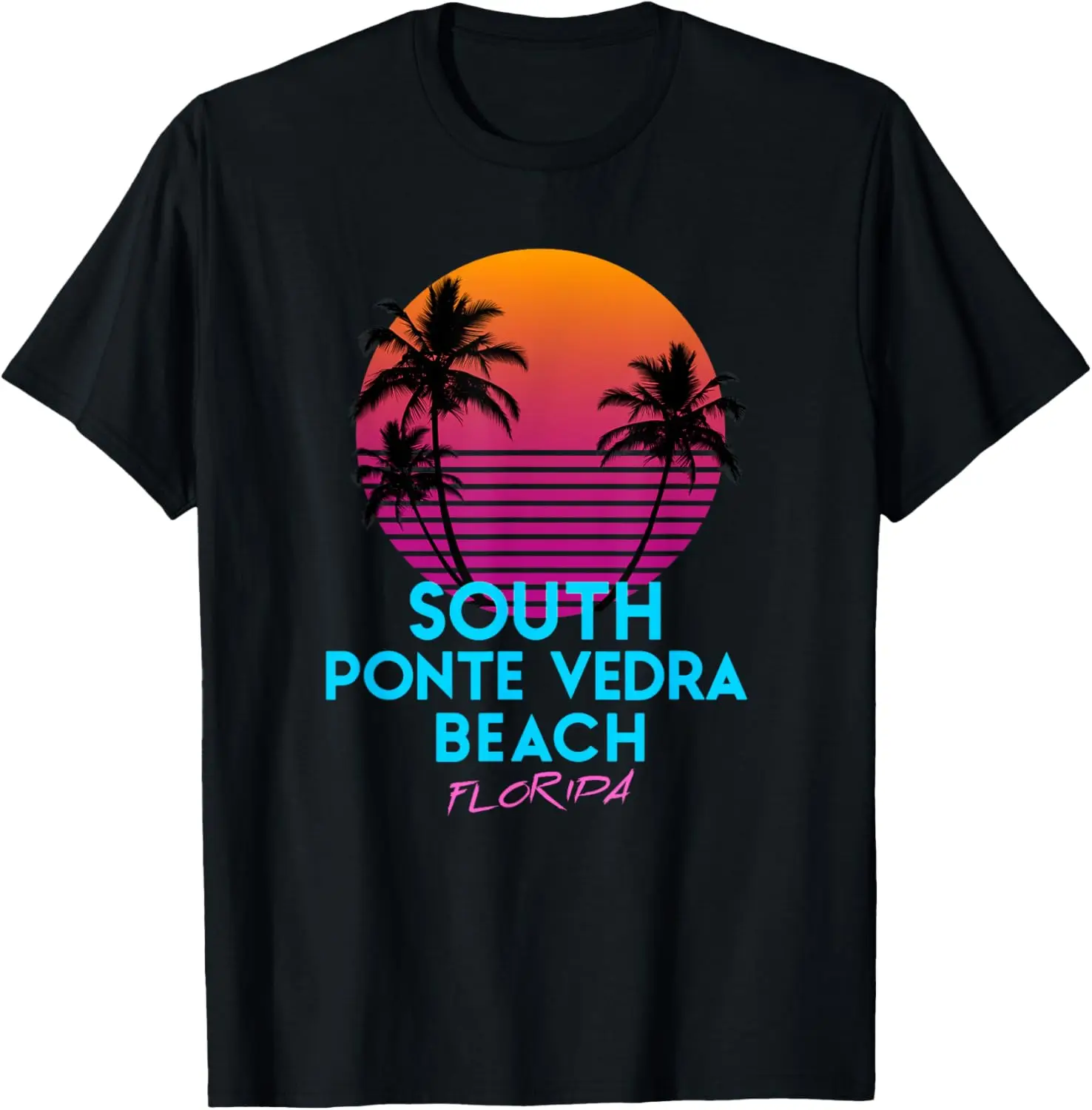 Футболка South Ponte Vedra Beach Florida Retro 80-х годов
