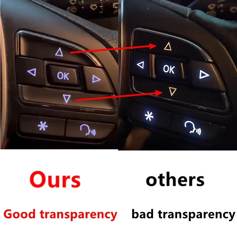 Car Steering Wheel Switch Multifunction Button Cap For MG ZS GS HS MG6 Roewe 360 RX3 RX5 i5 i6
