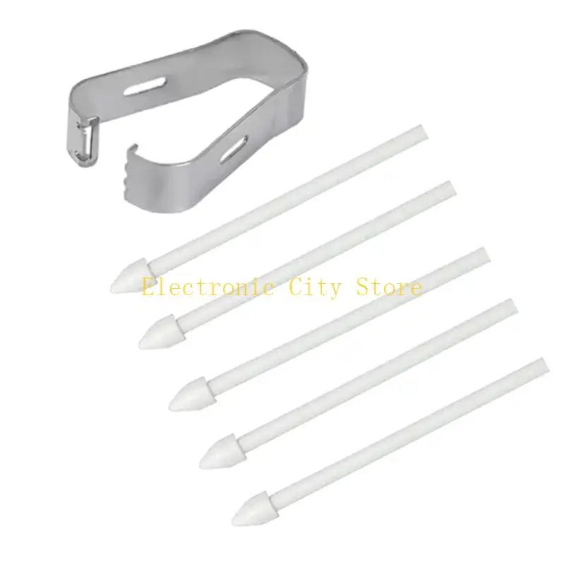 5pcs Ersatznibs mit Clip für Tablets T860 Stift -Upgrades Hu8d