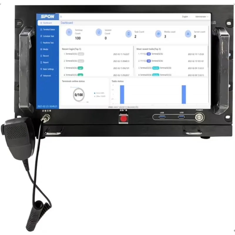 Audio Management Server Industrial Personal Computer XC-9013
