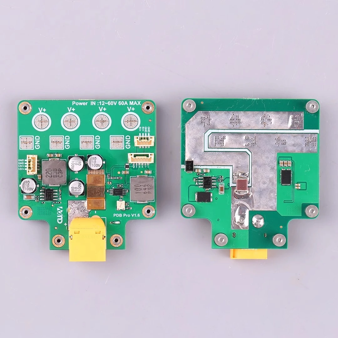 แผงจ่ายไฟแรงสูง CUAV CPDB เหมาะสำหรับโดรนควบคุมการบินแบบหลายแกนที่ควบคุมด้วยรีโมท ใช้งานร่วมกับ PX4 ได้