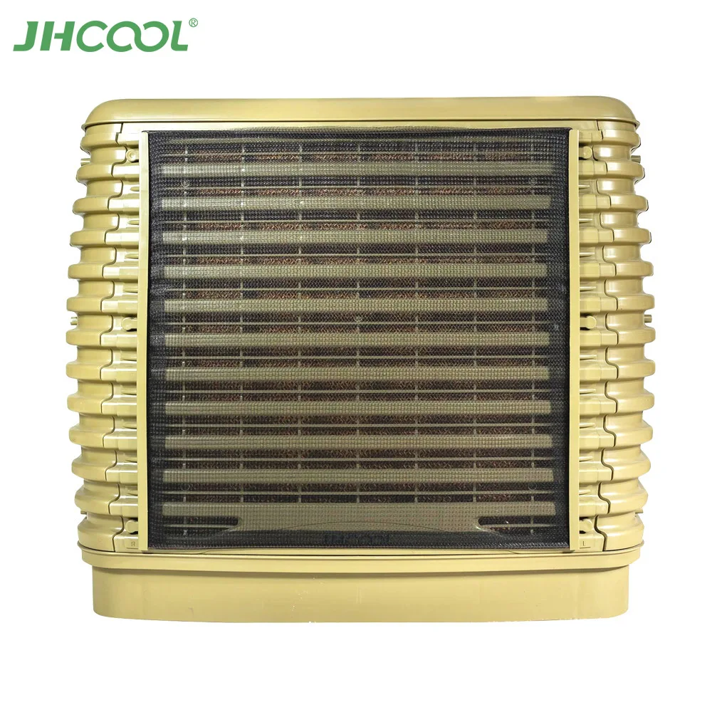 

JHCOOL 3KW 200PA Rooftop Duct Power Air Cooler Axial Fan Industrial Air Conditioners with LCD Control