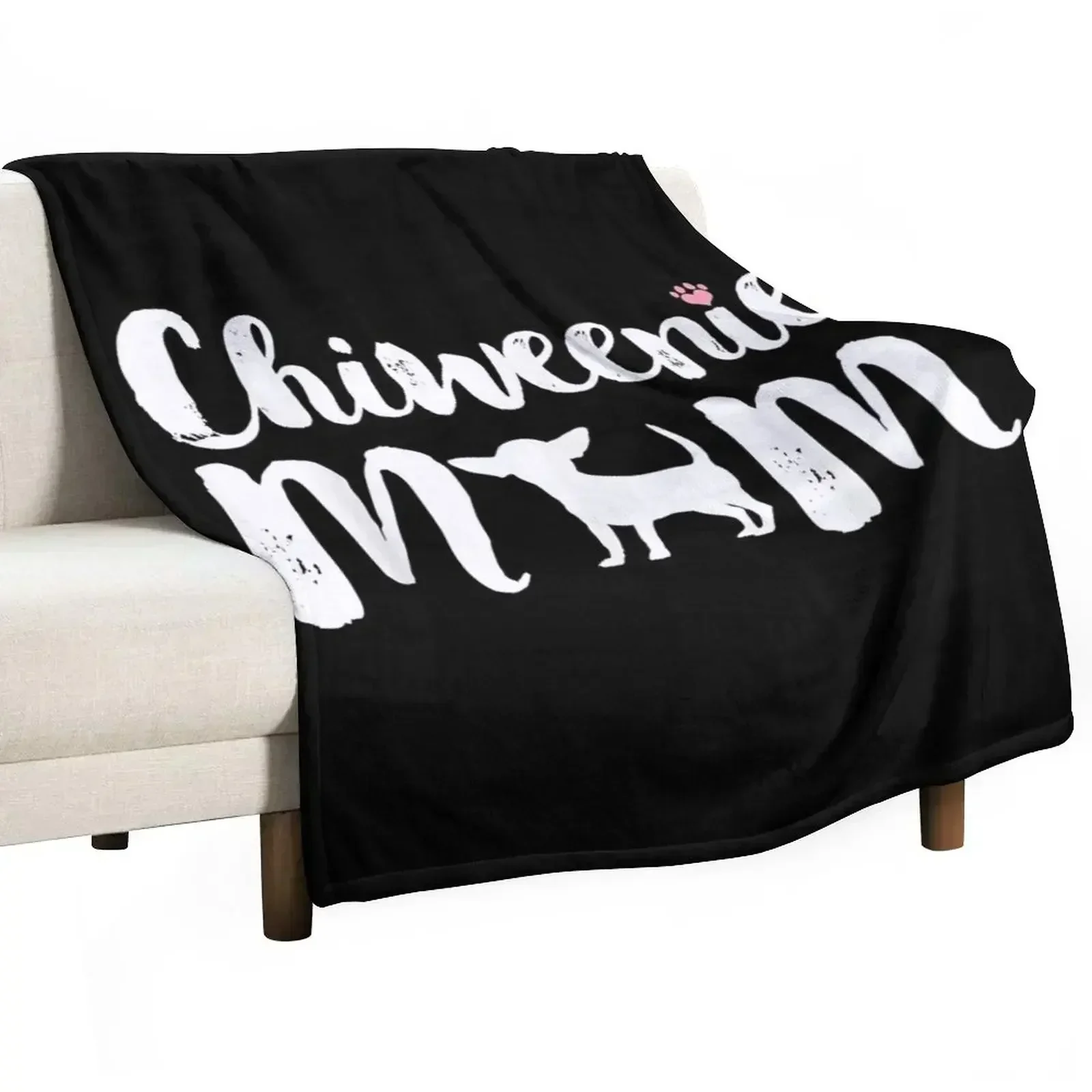Chiweenie Mom Chiweenie Owners Love Mothers Day Gift Throw Blanket Soft Beds Thermal Luxury Throw Multi-Purpose Blankets