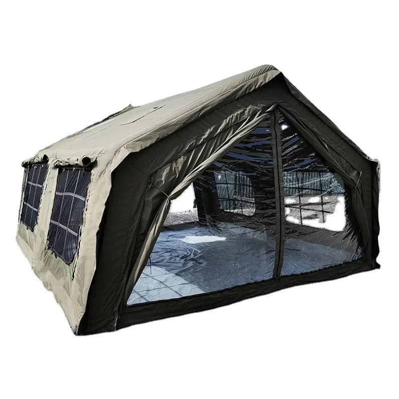 Outdoor Camping Tent, Large Inflatable Tent with Waterproof Function, Flysheet Suitable for Family Outdoor Camping