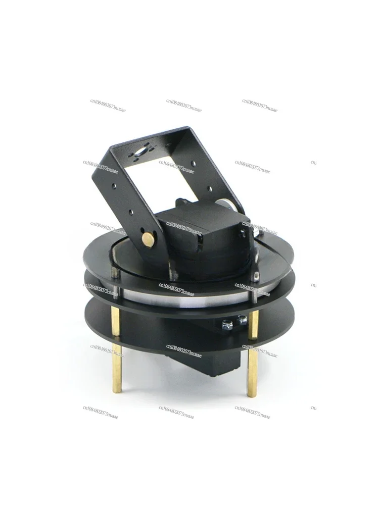 2D Electric Pan Tilt with Bearing 20kg High Torque Servo Optional with One/two Degrees of Freedom Rotation DIY Kit