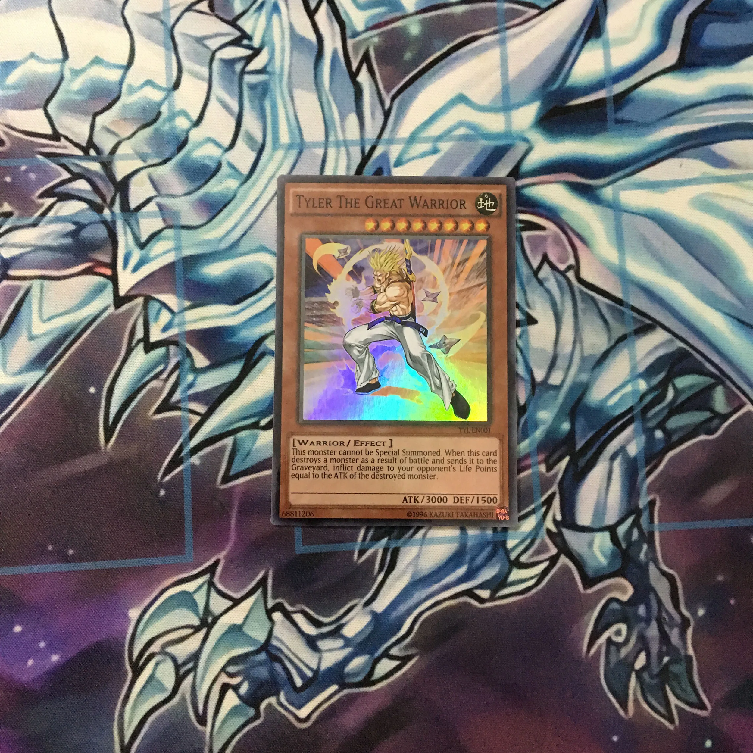 Yu-Gi-Oh DIY Special Customization The Great Warrior Taylor Face Flash US-English Version