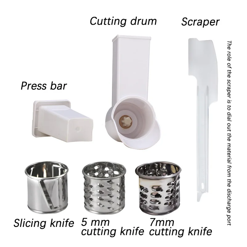 مبشرة الجبن الكهربائية الصغيرة الممزقة الفعالة، مبشرة الجبن الكهربائية، مبشرة الجبن الكهربائية المحمولة باليد #2