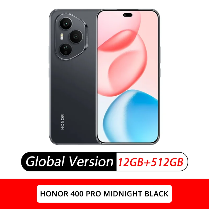 New HONOR 400 Pro Global Version 5G Smartphone 200MP Camera