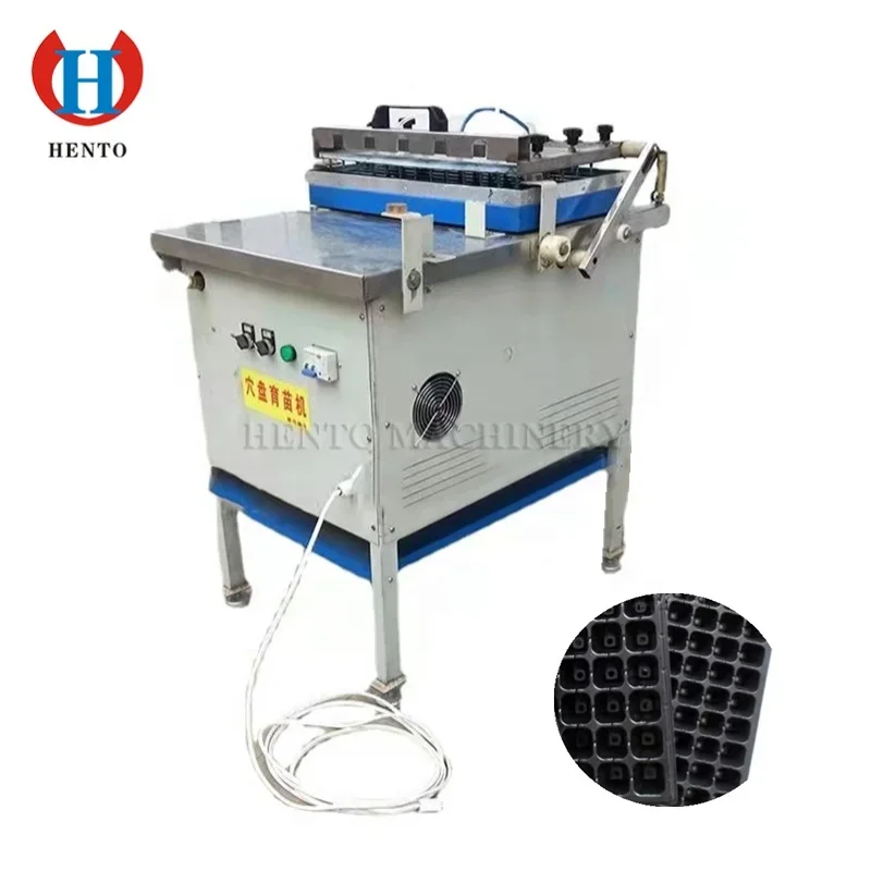 High Precision Suction Seeder With Tray Potato Sesame Flower / Automatic Seedling Nursery Machine