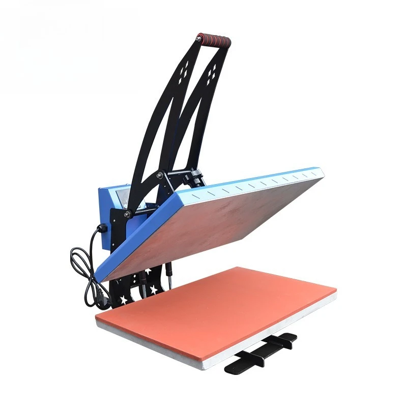 Manual high pressure printing heat transfer machine, clothes ironing machine, flat plate heat transfer equipment