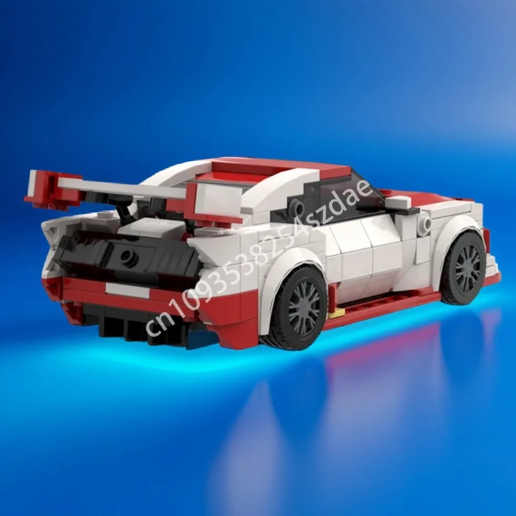 

331pcs MOC 2025 Shell V Racing Team Fordes City Champions Super Car Building Blocks creative Birthday Christmas toy Gift