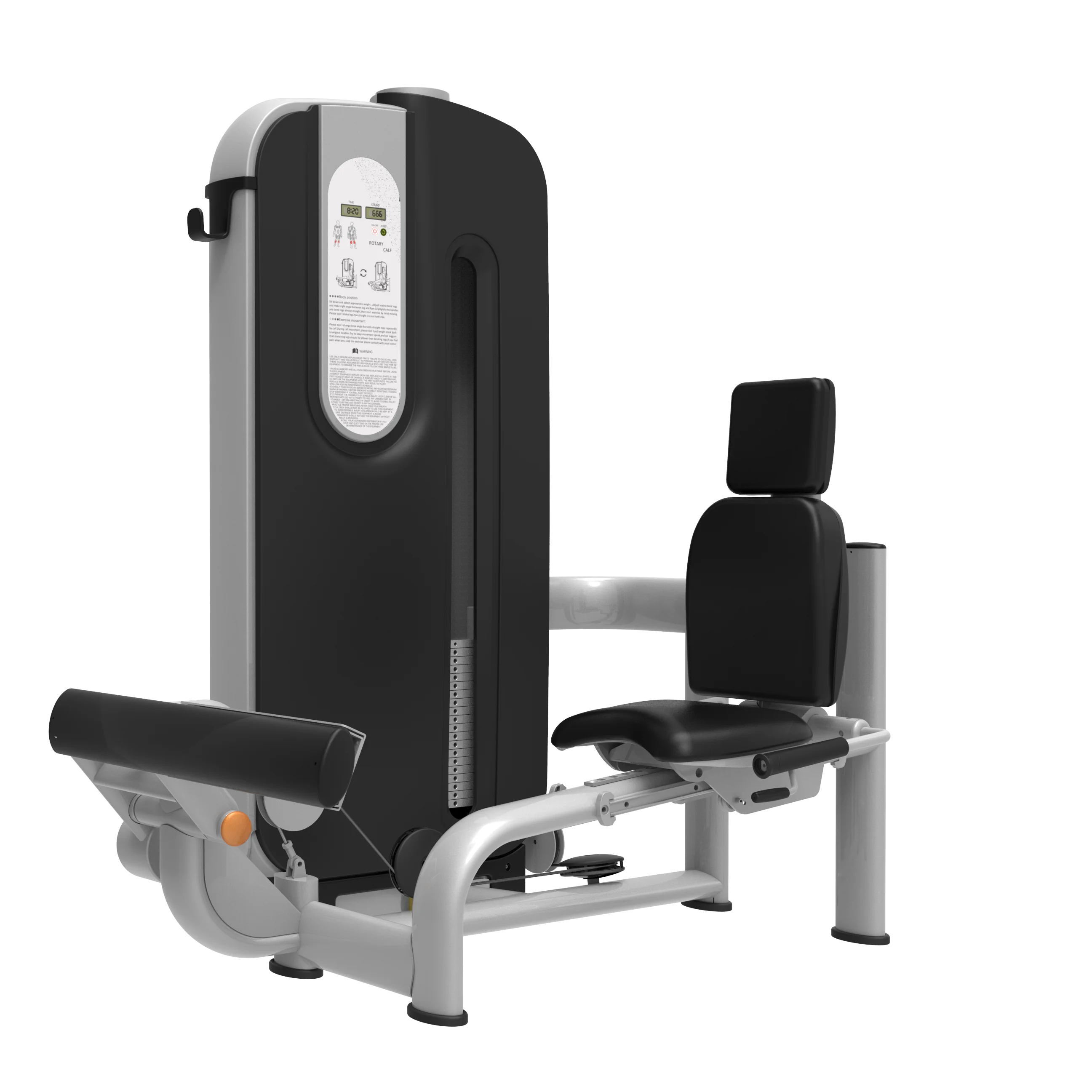 

Land Fitness high quality gym equipment strength training pin loaded machine Seated Calf for bodybuilding