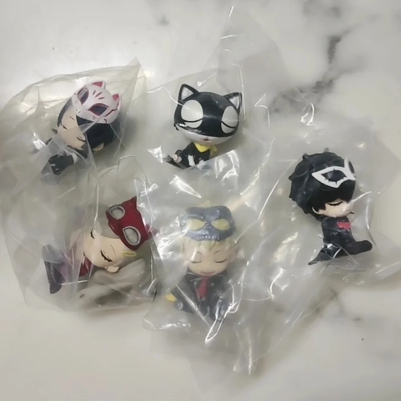 متوفر في المخزون 5 قطعة أصلية من Gashapon Queen Navi êرسوننا5 المجلد 2 ألعاب للأطفال هدية بولي كلوريد الفينيل نموذج قابل للجمع زخرفة سطح المكتب هدايا عيد الميلاد #6