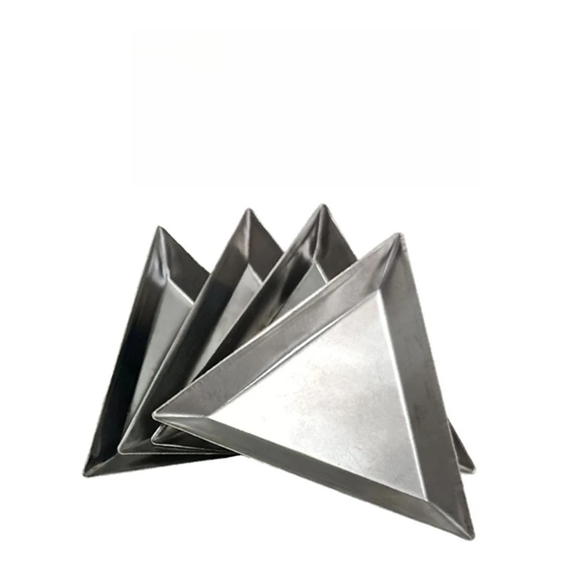 Jewelry classification Triangle plate Loose bead plate Nail art grafting tool DIY jewelry display Finishing summarizing plate