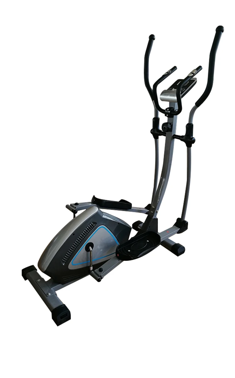 آلة تمرين بيضاوية الشكل، دراجات بيضاوية الشكل للياقة البدنية والتمرين مع شاشة LCD