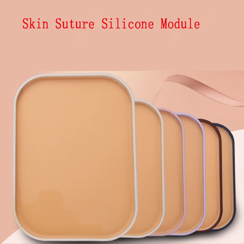 Skin Suture Silicone Exercise Module Double eyelid Thread Embedding Set Imitation Dermal Training Surgical Tool