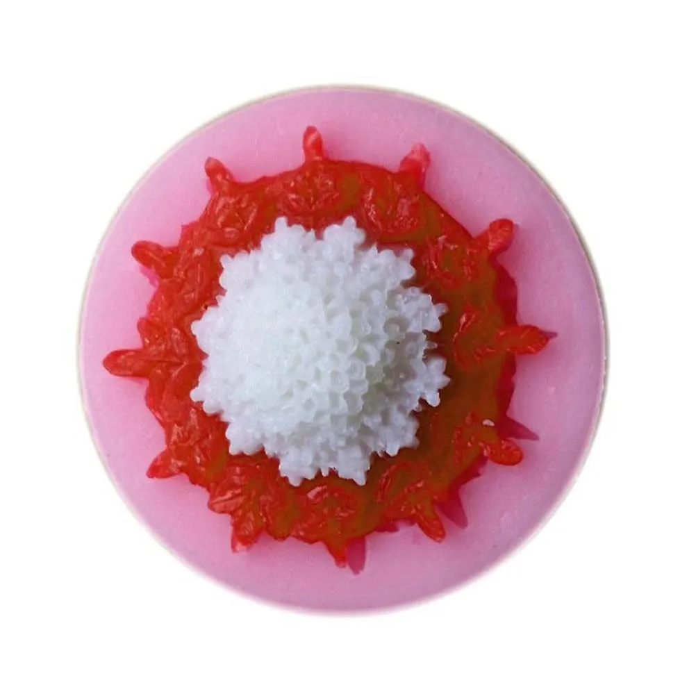 

Creative Flower Shape Silicone Baking Mold Heat Resistant Non-Stick for Cakes Mousse Cookies DIY Decorating Tool