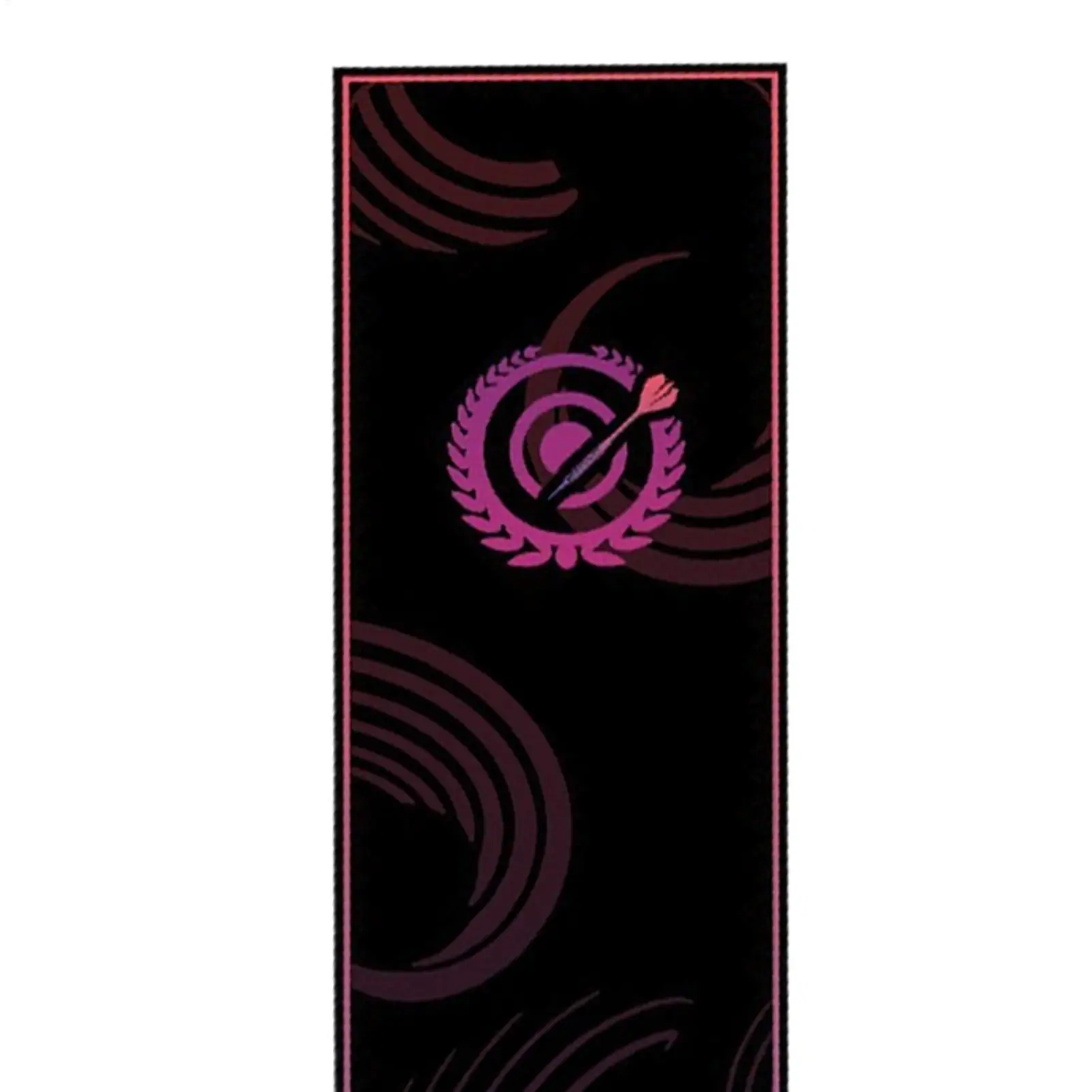 

Dart Mat With Throw Line Portable Non-Slip Crystal Velvet With Throw Line Dart Carpet Mats For Recreation Center Sports Club