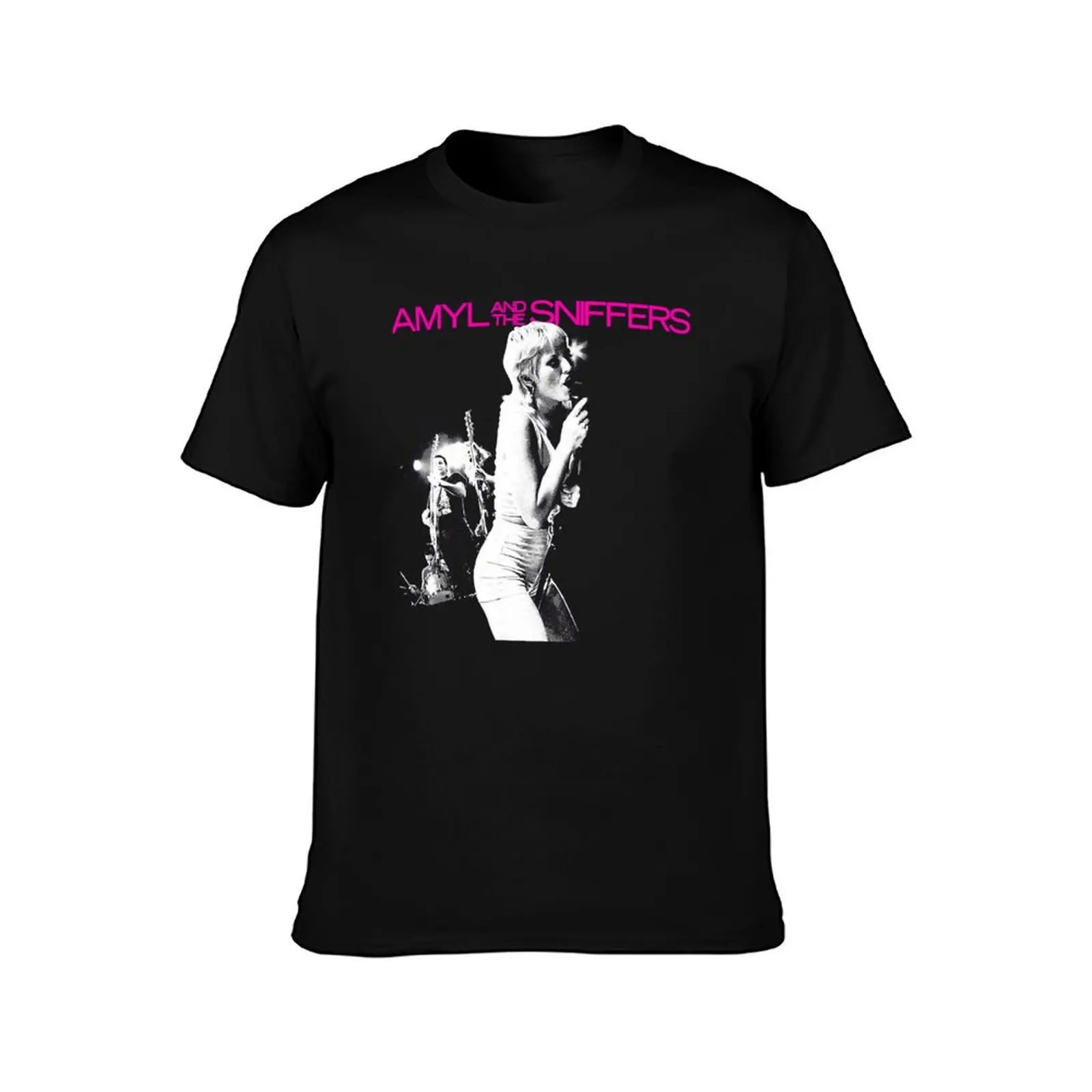 Amyl and The Sniffer.s T-Shirt Summer Casual Cotton Tee Oversized Streetwear Tops Vintage Graphic Print Unisex Men Women