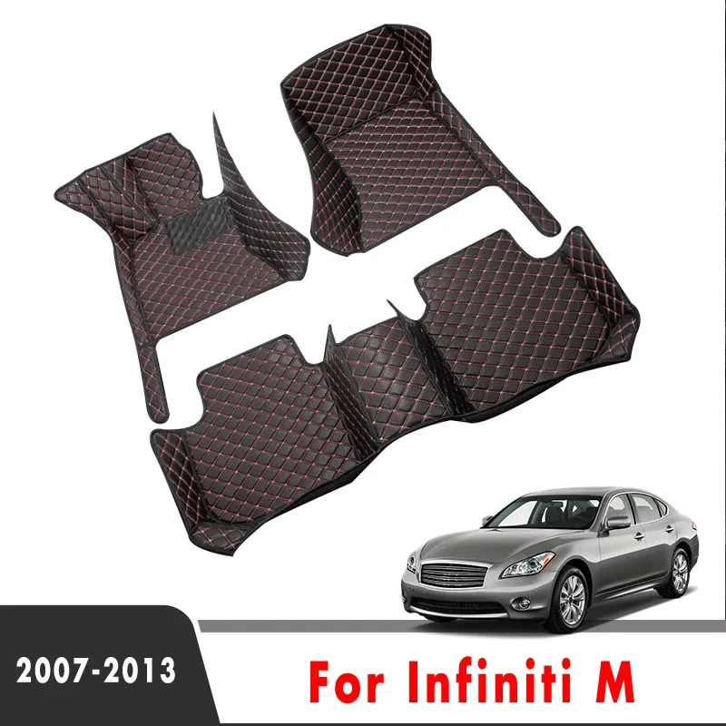 

Car Floor Mats For Infiniti M 2013 2012 2011 2010 2009 2008 2007 Carpets Waterproof Custom Interior Accessories Foot Rugs Auto