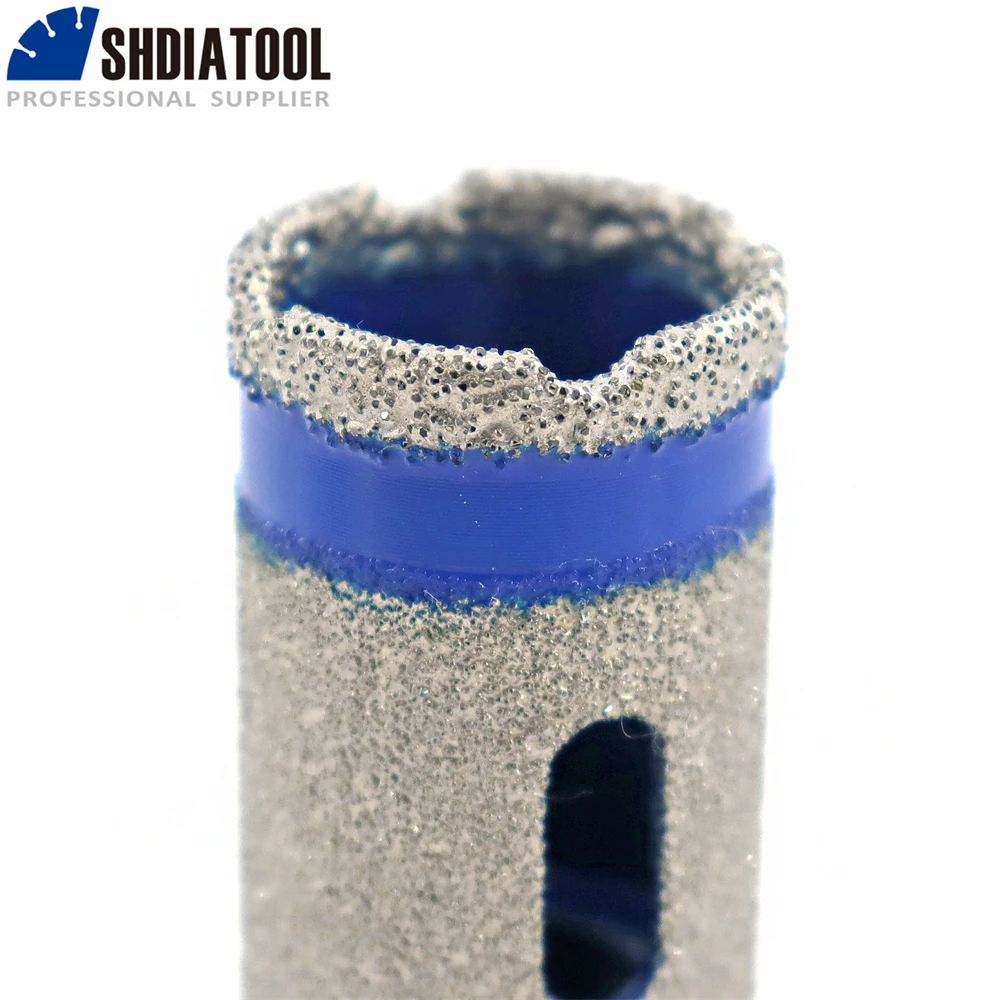 SHDIATOOL 1pc Dia20/25/35mm Diamond Core Drill Bits Milling Finger Bits Tile Marble Porcelain Hole Saw Drilling Crown M14 Thread