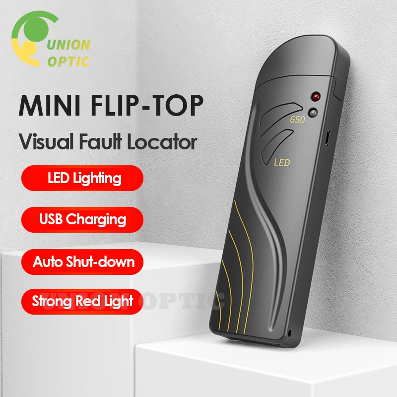 Fiber Visual Fault Locator 1/10/20/30mW VFL Optical Cable Tester Meter Red Laser Pen Light Source