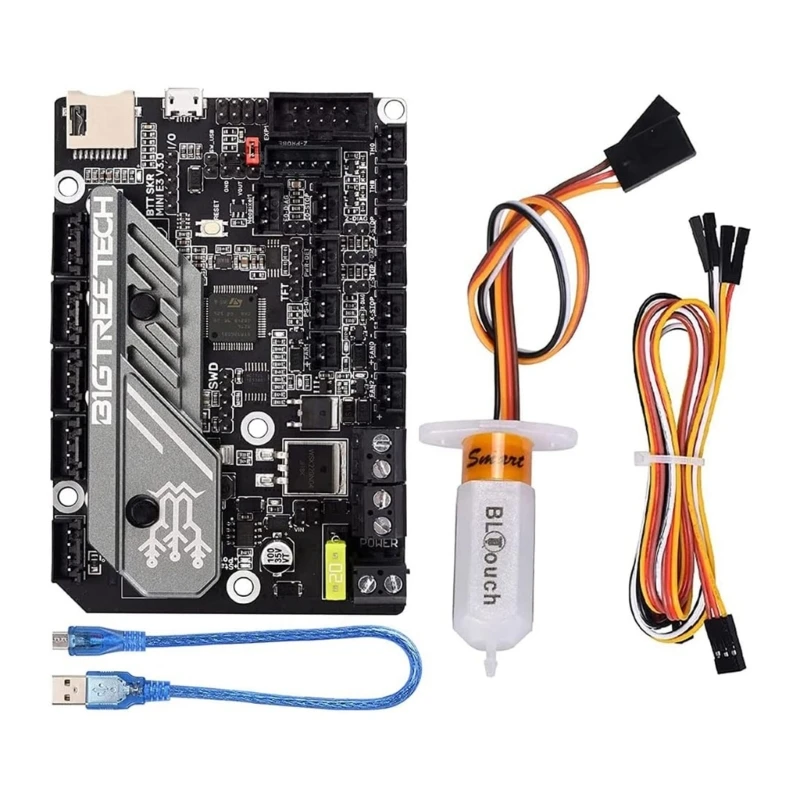 

SKR Mini .0 32Bit Control Silent Board BLTouch 3 Cooling Fans for Ender3 /3Pro 3D Printer Controller & Heatsink