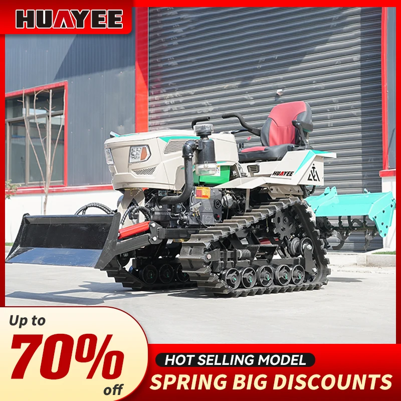 Neuer multifunktionaler kleiner Grubber, der beste Raupen-Rotationsgrubber in China.