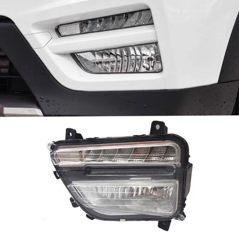 For DONGFENG DFSK Glory 560 S560 Car Front Bumper Fog Light Daytime Running Lamp Auto Accessories DRL Headlamp Foglight Assembly