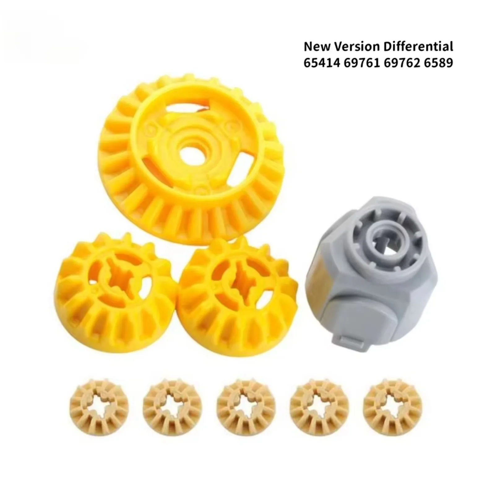 Engrenages différentiels compatibles Legoeds, 5/10 pièces, pour pièces techniques 65414 69761 MOC, blocs de construction de Robot de voiture