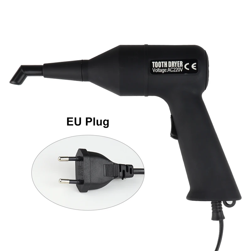 Dental Tooth Dryer Air Spray Gun with2 Nozzle Dental Air Dryer Handpiece Oral Treatment Tool for Dentist Clinic Equipment