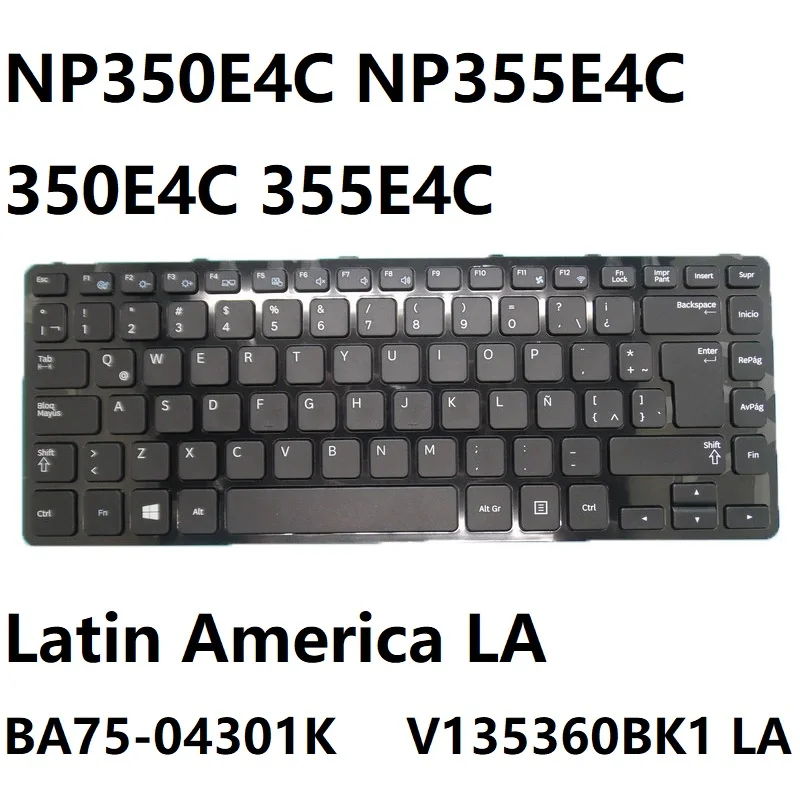 350E4C 355E4C Laptop Keyboard For Samsung NP350E4C NP355E4C Chinese CN Latin America LA United Kingdom UK English US New