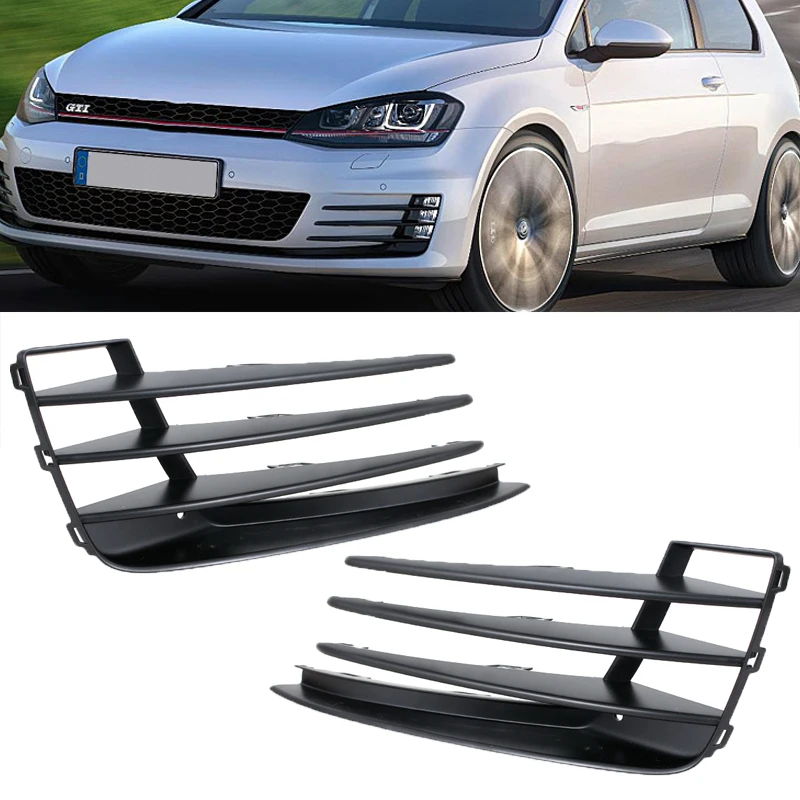 Grille de phare antibrouillard pour pare-choc avant de voiture, pour VW Golf 7 GTI 2013 – 2016, Gril