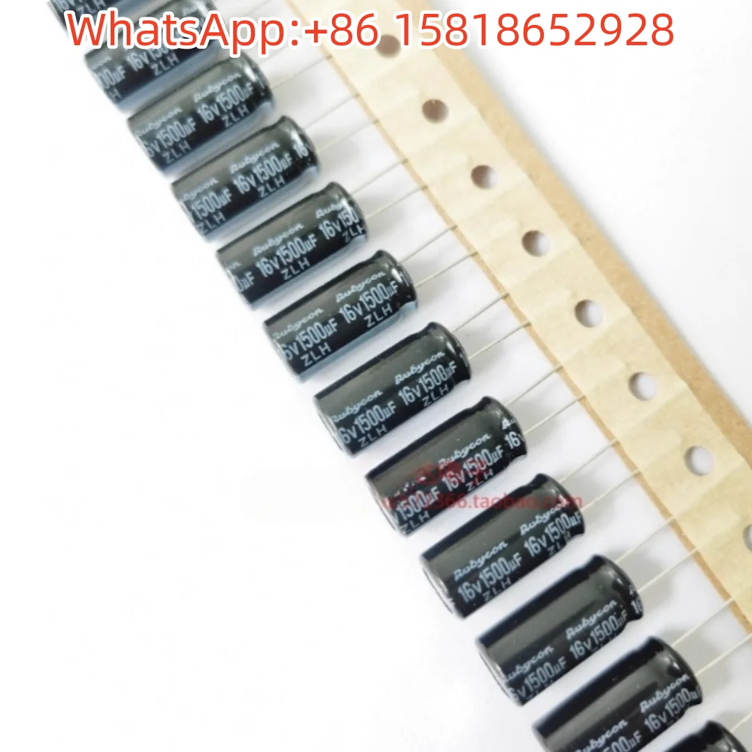 

20 шт. 16V1500UF 10X20 Ruby ZLH высокочастотный электролитический конденсатор с низким сопротивлением 1500UF16V оригинальный