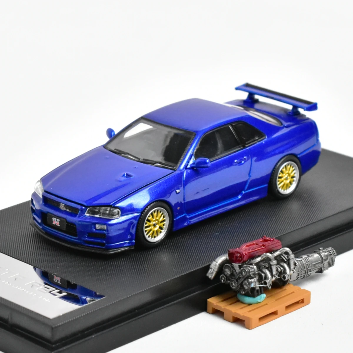 CoolART CA 1:64 GTR R34 Diecast Model Car