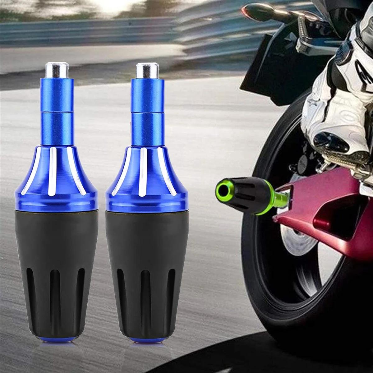 

2 шт., универсальный 8 мм слайдер для рамы мотоцикла M8, защита от падения, стержень для защиты двигателя мотоцикла, велосипеда, палка