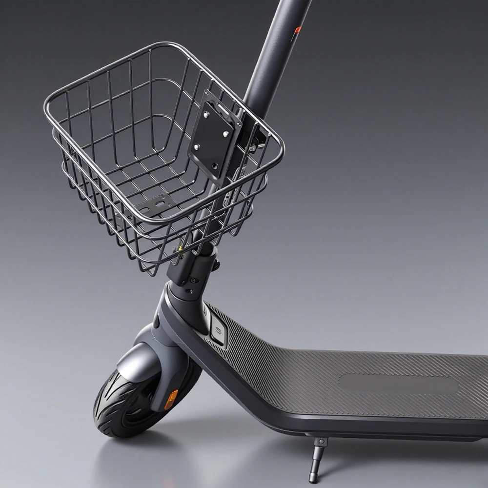

Корзина для электрического скутера, съемная железная передняя корзина, органайзер для грузовой стойки для Ninebot F2 F3 F2 Pro F3 Plus E2 E2 Pro E2Plus
