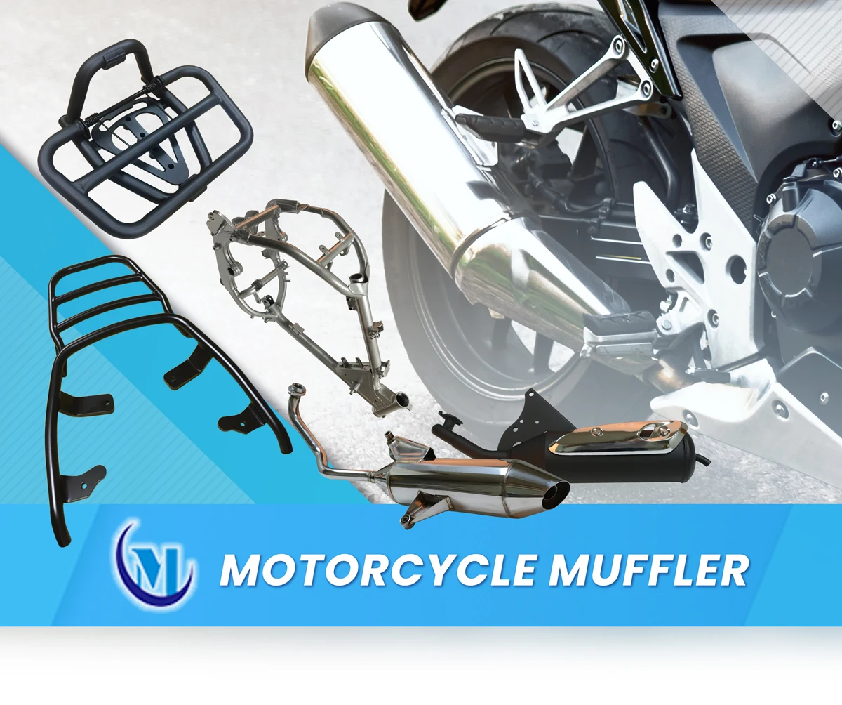 Modified Stainless Steel Motorcycle Exhaust System Factory Direct Supply Durable Structure For Aftermarket And Custom Bikes